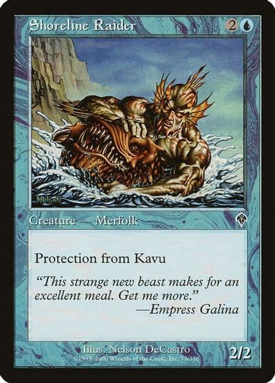 Shoreline Raider Invasion Magic card