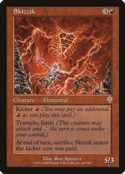 Skizzik Invasion Magic card