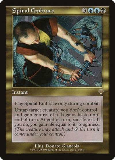 Spinal Embrace Invasion Magic card