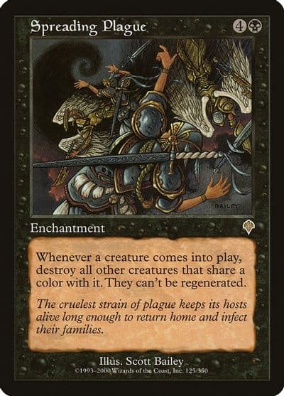 Spreading Plague Invasion Magic card