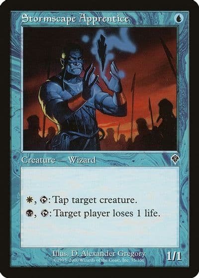 Stormscape Apprentice Invasion Magic card