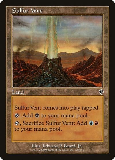 Sulfur Vent Invasion Magic card