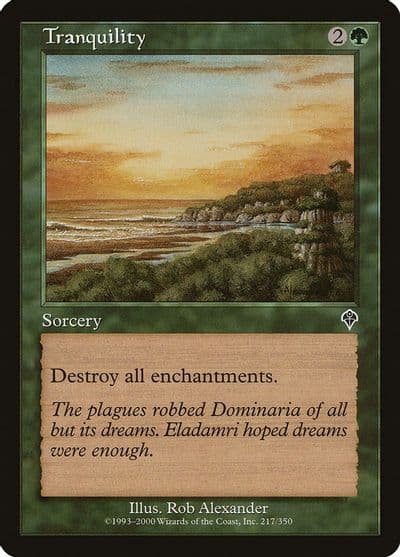 Tranquility Invasion Magic card