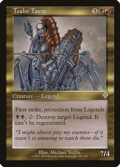Tsabo Tavoc Invasion Magic card