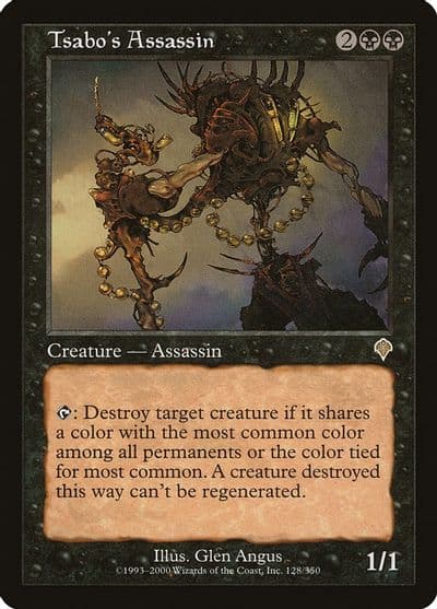 Tsabos Assassin Invasion Magic card