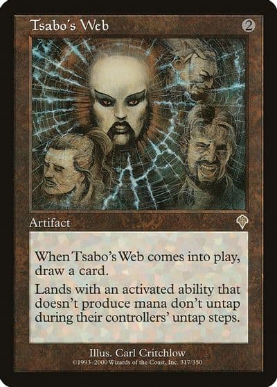 Tsabos Web Invasion Magic card