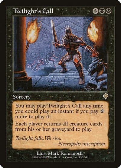 Twilights Call Invasion Magic card