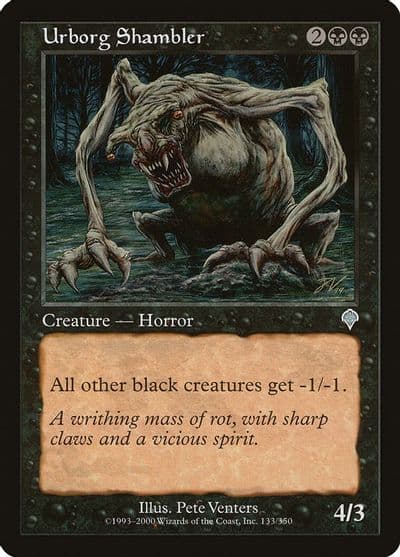 Urborg Shambler Invasion Magic card