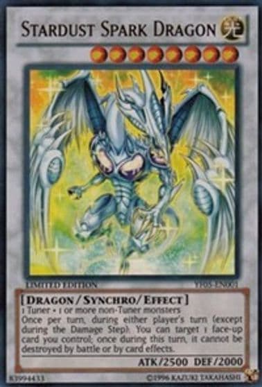 Stardust Spark Dragon Yu-Gi-Oh! 5D's Manga Promotional Cards Yu-Gi-Oh! card