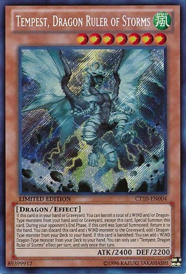 Tempest Dragon Ruler of Storms 2013 Collectors Tins Yu-Gi-Oh! card