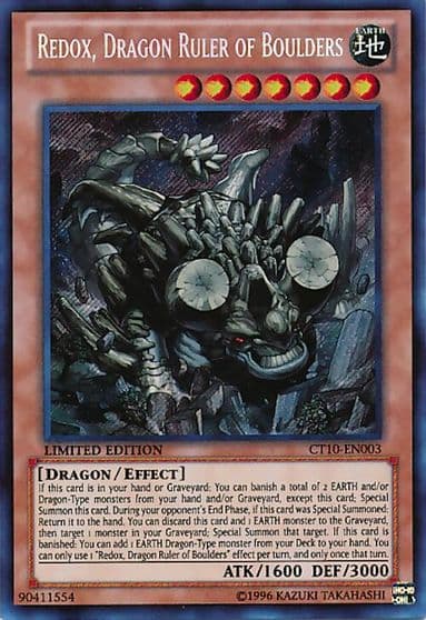 Redox Dragon Ruler of Boulders 2013 Collectors Tins Yu-Gi-Oh! card