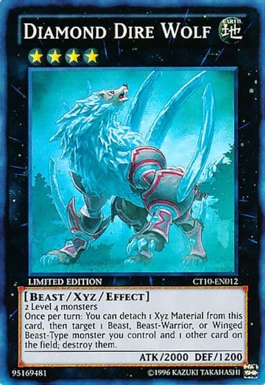 Diamond Dire Wolf 2013 Collectors Tins Yu-Gi-Oh! card