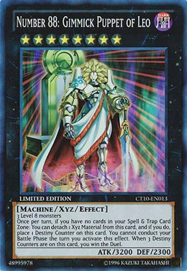 Number 88 Gimmick Puppet of Leo 2013 Collectors Tins Yu-Gi-Oh! card