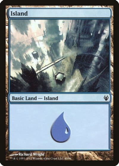 Island 40 Duel Decks: Izzet vs. Golgari Magic card