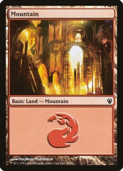 Mountain 41 Duel Decks: Izzet vs. Golgari Magic card