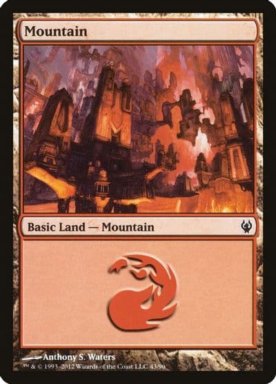 Mountain 43 Duel Decks: Izzet vs. Golgari Magic card