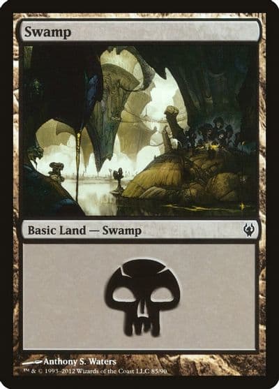 Swamp 85 Duel Decks: Izzet vs. Golgari Magic card