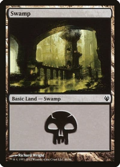 Swamp 86 Duel Decks: Izzet vs. Golgari Magic card
