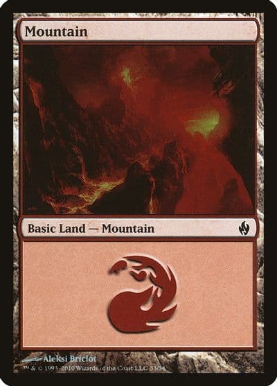 Mountain 33 Premium Deck Series: Fire and Lightning Magic card