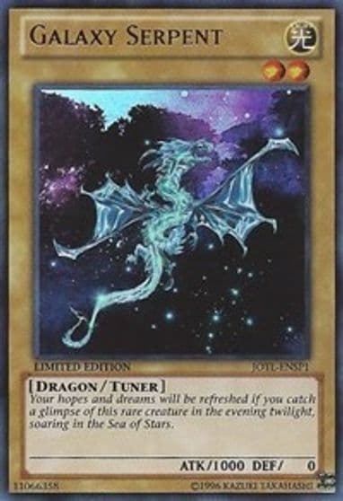 Galaxy Serpent JOTL ENSP1 Judgment of the Light Yu-Gi-Oh! card
