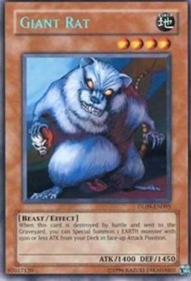 Giant Rat Blue Duelist League Promo Yu-Gi-Oh! card
