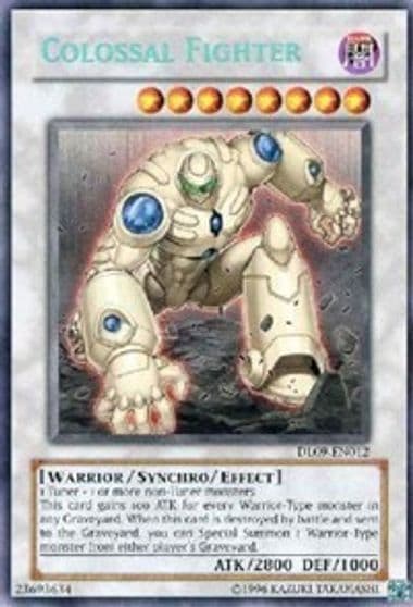 Colossal Fighter Blue Duelist League Promo Yu-Gi-Oh! card