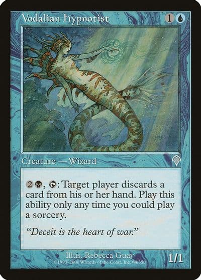 Vodalian Hypnotist Invasion Magic card