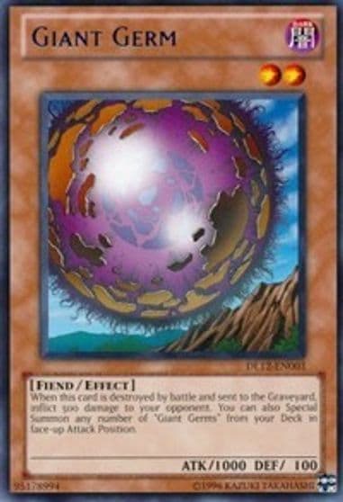Giant Germ Red Duelist League Promo Yu-Gi-Oh! card