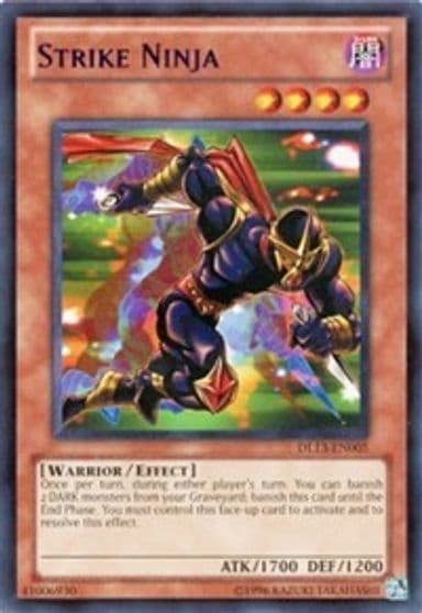 Strike Ninja Red Duelist League Promo Yu-Gi-Oh! card