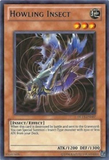 Howling Insect Red Duelist League Promo Yu-Gi-Oh! card