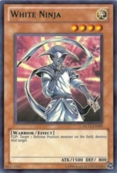 White Ninja Red Duelist League Promo Yu-Gi-Oh! card