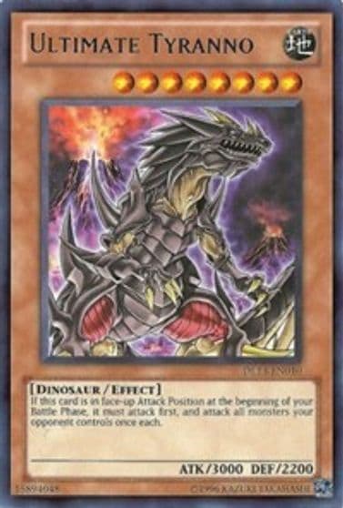 Ultimate Tyranno Red Duelist League Promo Yu-Gi-Oh! card