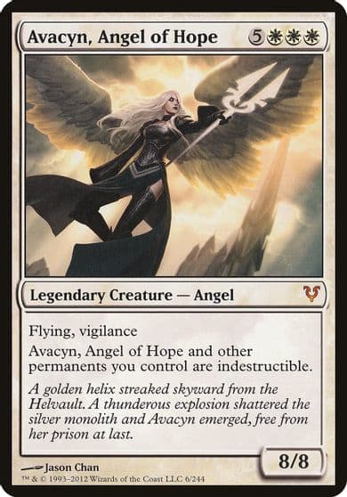 Avacyn Angel of Hope Avacyn Restored Oversize Cards Magic card