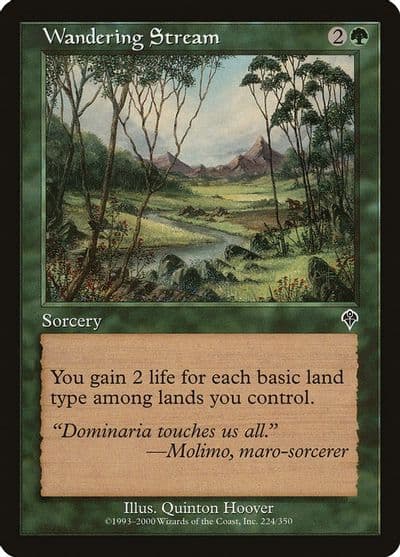 Wandering Stream Invasion Magic card