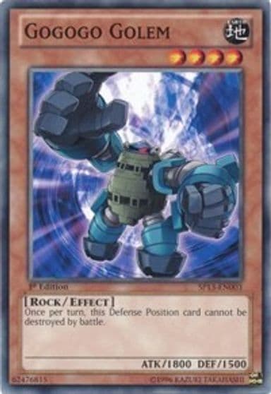 Gogogo Golem Star Pack 2013 Yu-Gi-Oh! card