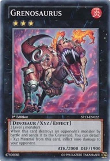 Grenosaurus Star Pack 2013 Yu-Gi-Oh! card