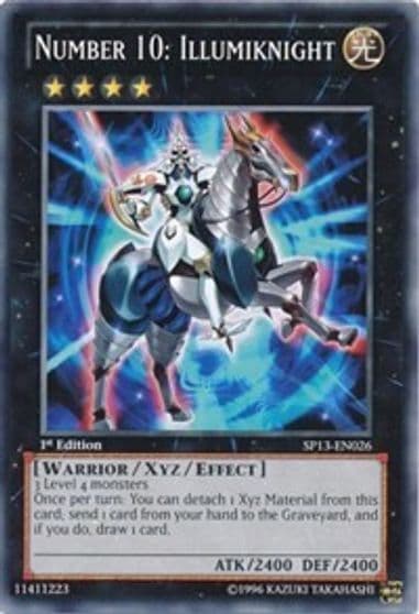 Number 10 Illumiknight Star Pack 2013 Yu-Gi-Oh! card