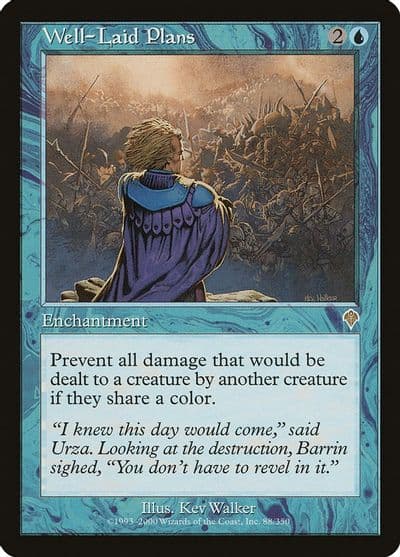Well Laid Plans Invasion Magic card