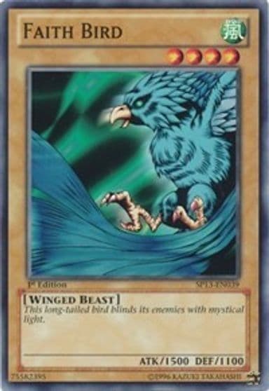 Faith Bird Star Pack 2013 Yu-Gi-Oh! card