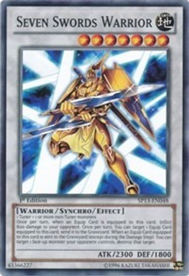 Seven Swords Warrior Star Pack 2013 Yu-Gi-Oh! card