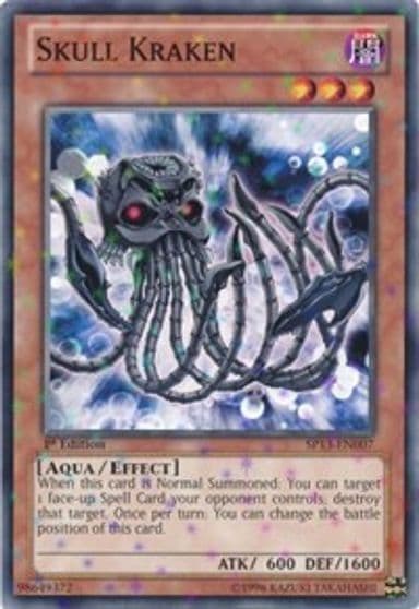 Skull Kraken Starfoil Star Pack 2013 Yu-Gi-Oh! card