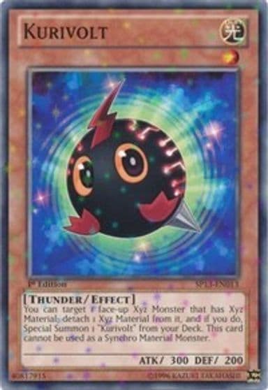 Kurivolt Starfoil Star Pack 2013 Yu-Gi-Oh! card