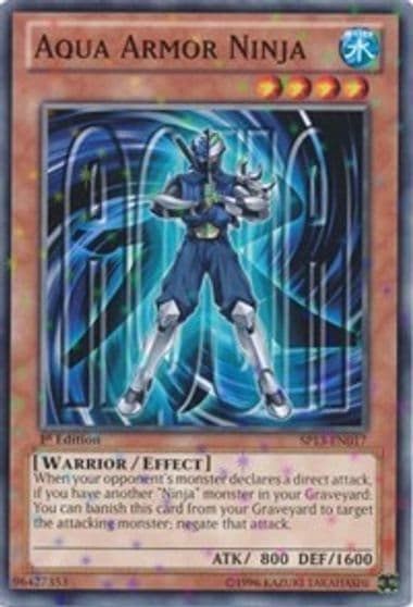 Aqua Armor Ninja Starfoil Star Pack 2013 Yu-Gi-Oh! card