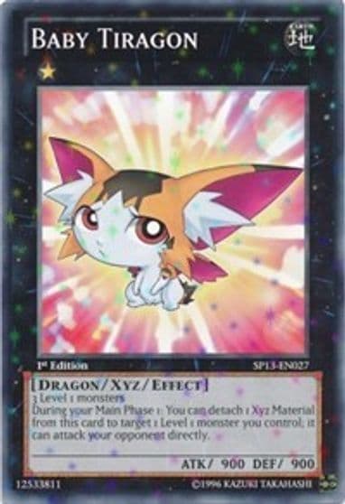Baby Tiragon Starfoil Star Pack 2013 Yu-Gi-Oh! card