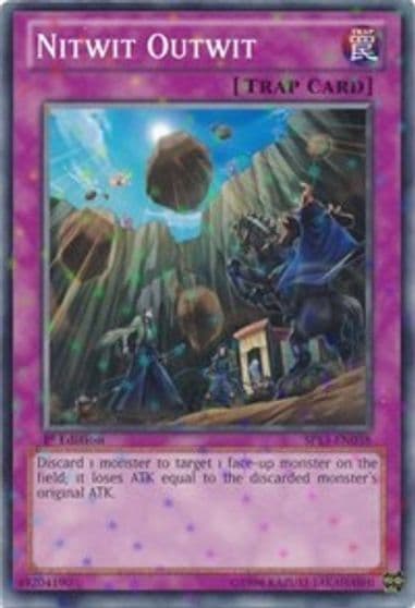 Nitwit Outwit Starfoil Star Pack 2013 Yu-Gi-Oh! card