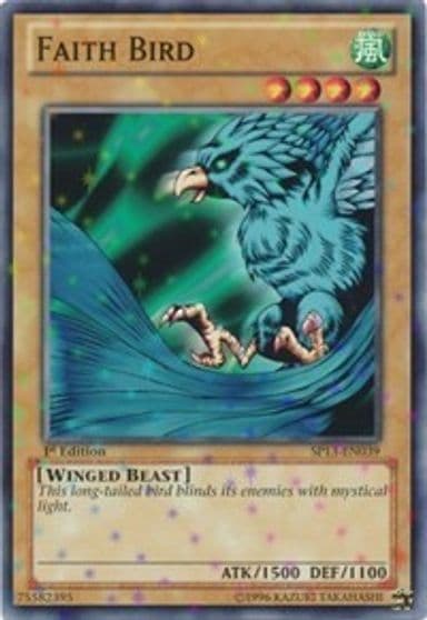 Faith Bird Starfoil Star Pack 2013 Yu-Gi-Oh! card