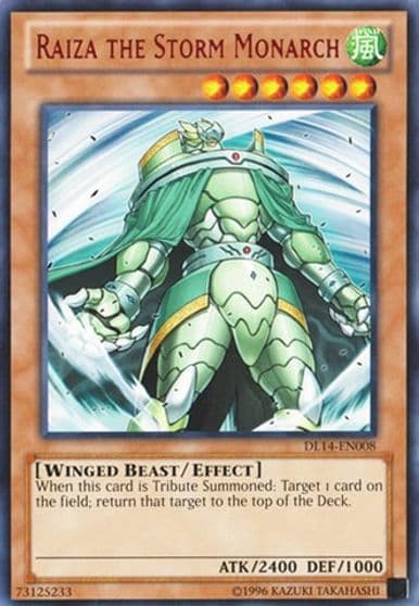Raiza the Storm Monarch Red Duelist League Promo Yu-Gi-Oh! card