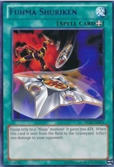Fuhma Shuriken Red Duelist League Promo Yu-Gi-Oh! card