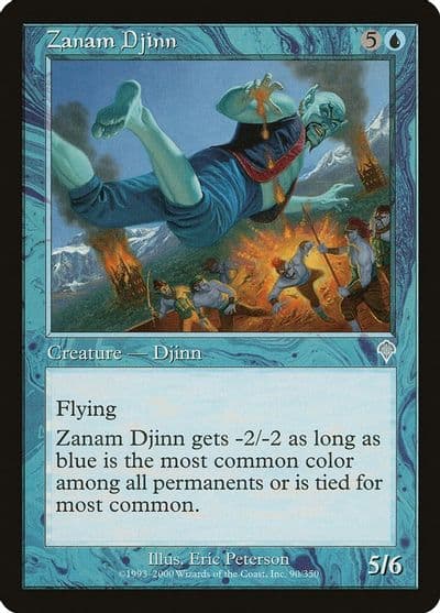 Zanam Djinn Invasion Magic card