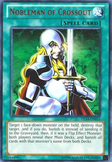 Nobleman of Crossout Red Duelist League Promo Yu-Gi-Oh! card
